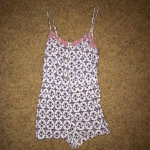 American eagle printed romper